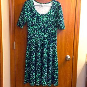 LulaRoe Nicole Dress Size Large
